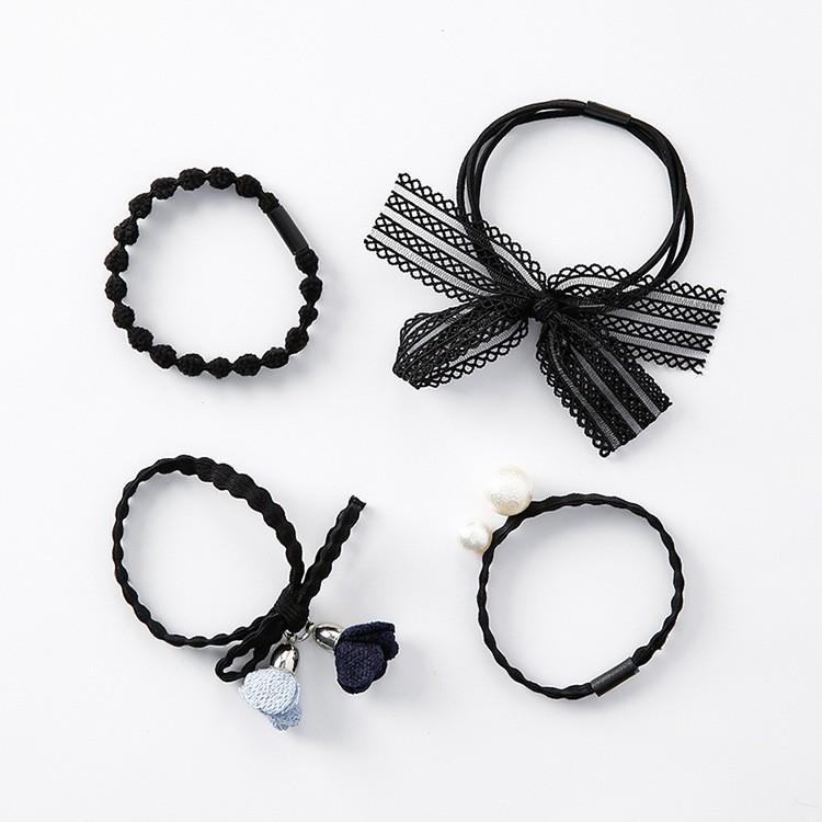 Set 04 dây cột tóc/dây buộc tóc siêu siêu xinh