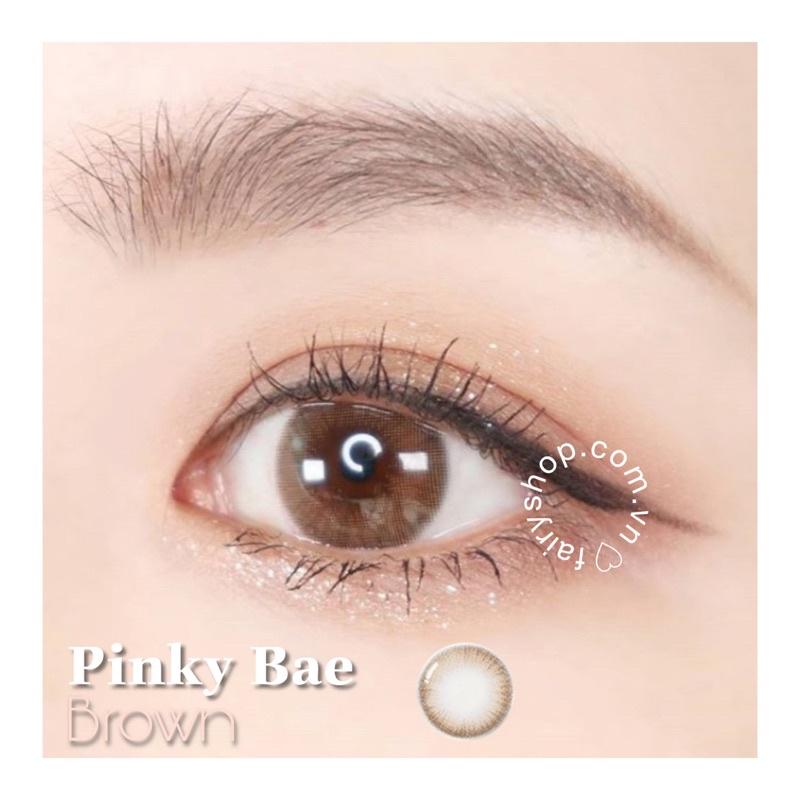 Kính Áp Tròng Pinky Bae BROWN 14.0mm - Kính Áp Tròng FAIRY SHOP CONTACT LENS - độ cận 0 đến 8