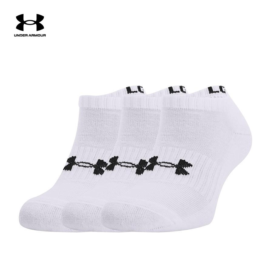 Vớ thể thao unisex Under Armour Socks Core No Sho3Pk - 1363241-100