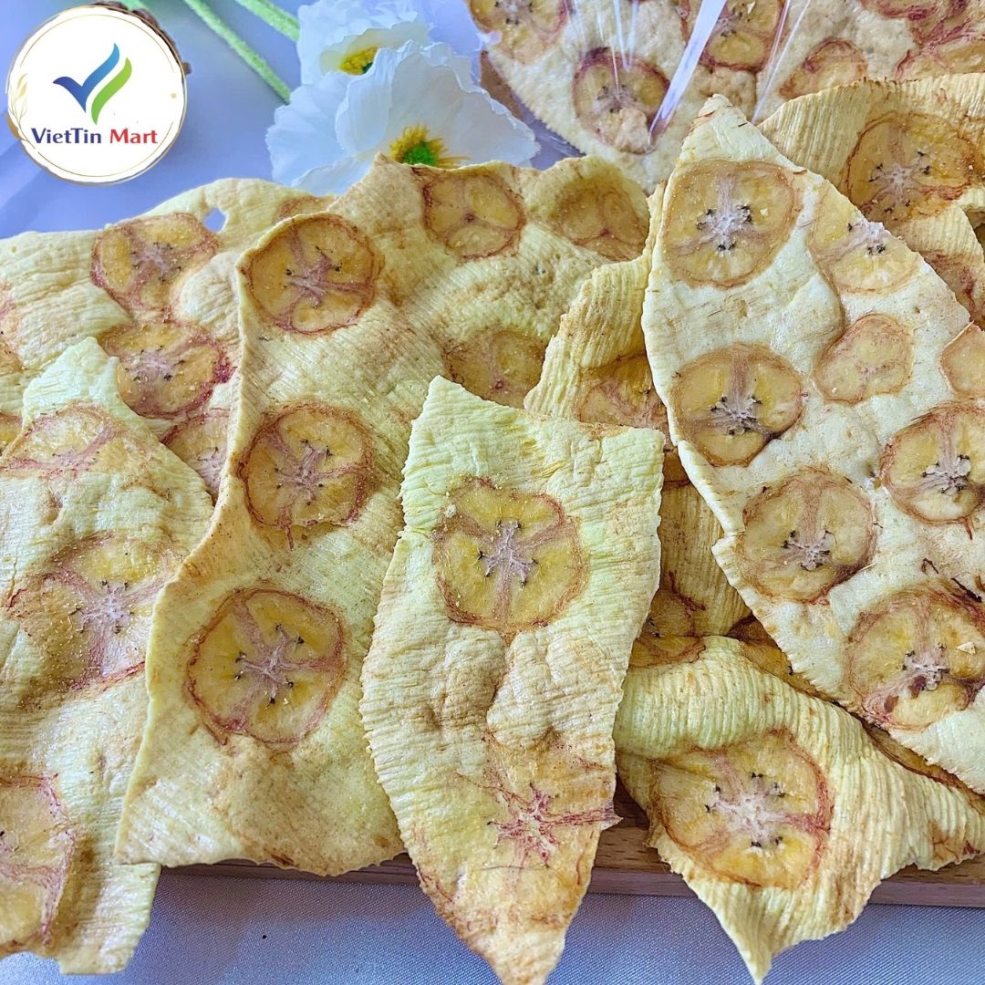 Bánh Tráng Chuối Nướng 230g 5 Cái VietTin Mart