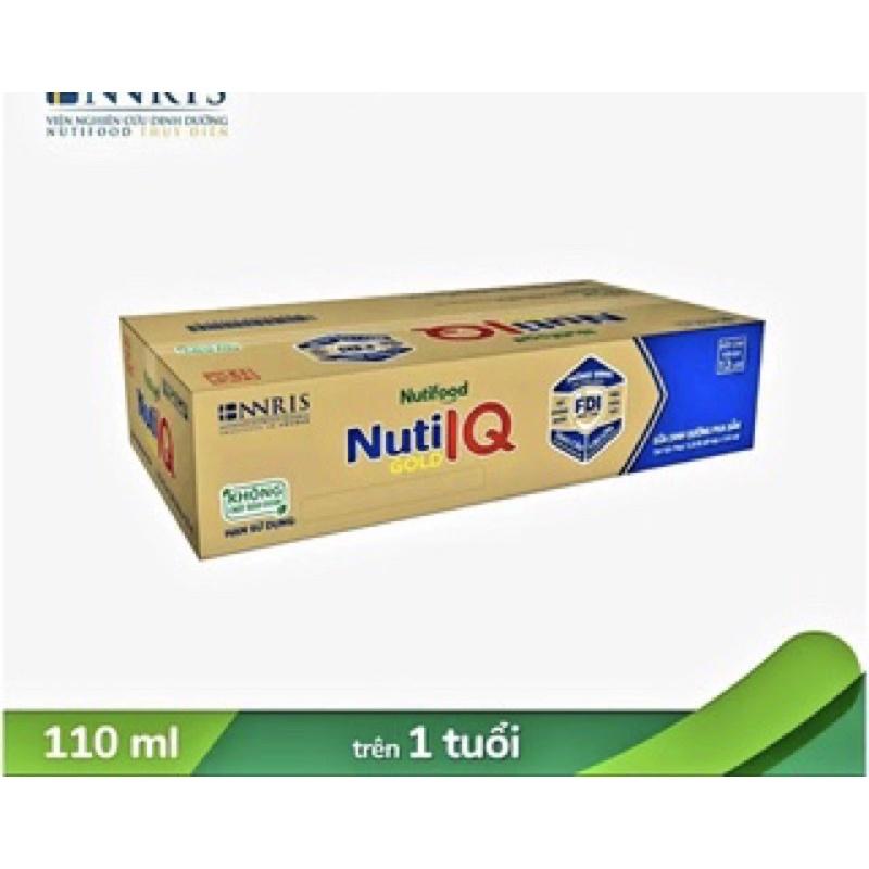 Sữa Pha Sẵn Nuti IQ Gold Hộp 110ml ( Thùng 48 Hộp )