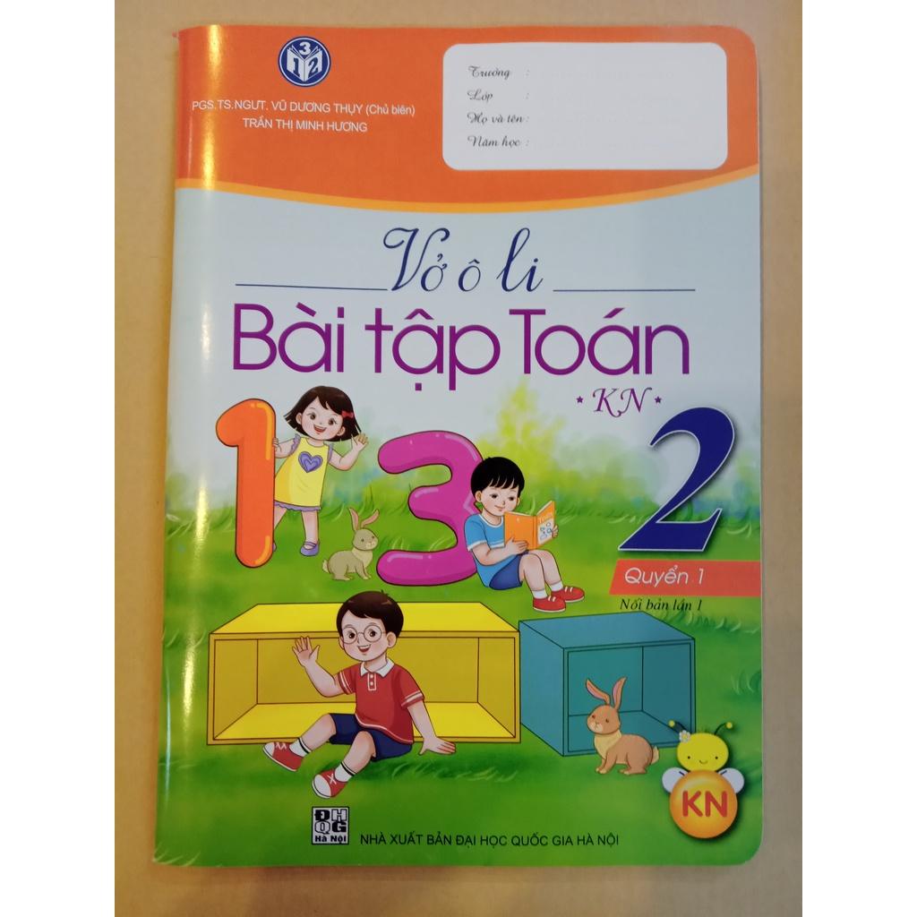 Sách Vở ô li bài tập toán Lớp 2 quyển 1 (KN)