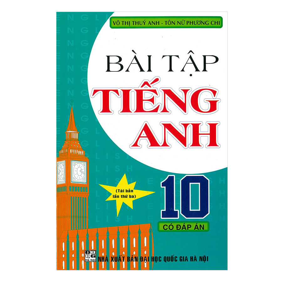 Bài Tập Tiếng Anh 10 (Có Đáp Án)