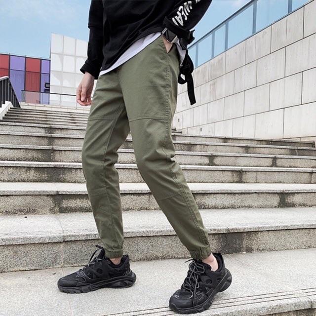 QUẦN JOGGER KAKI XANH RÊU 2021
