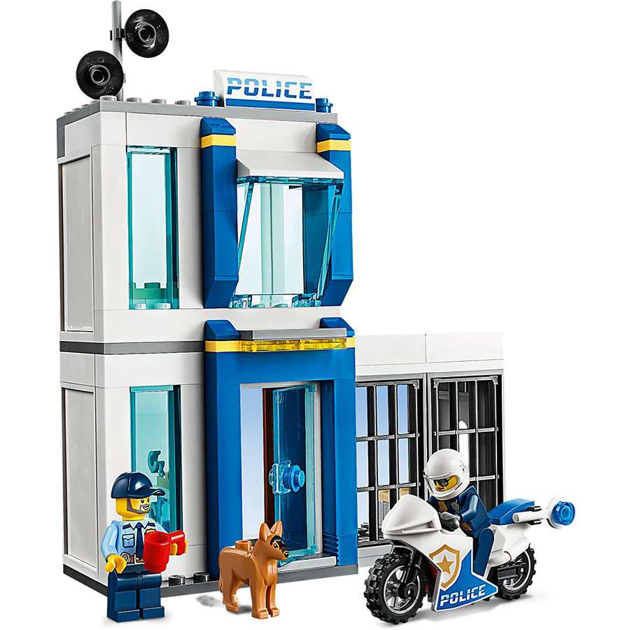 Đồ Chơi Lắp Ráp Lego City Thùng Gạch Cảnh Sát 60270