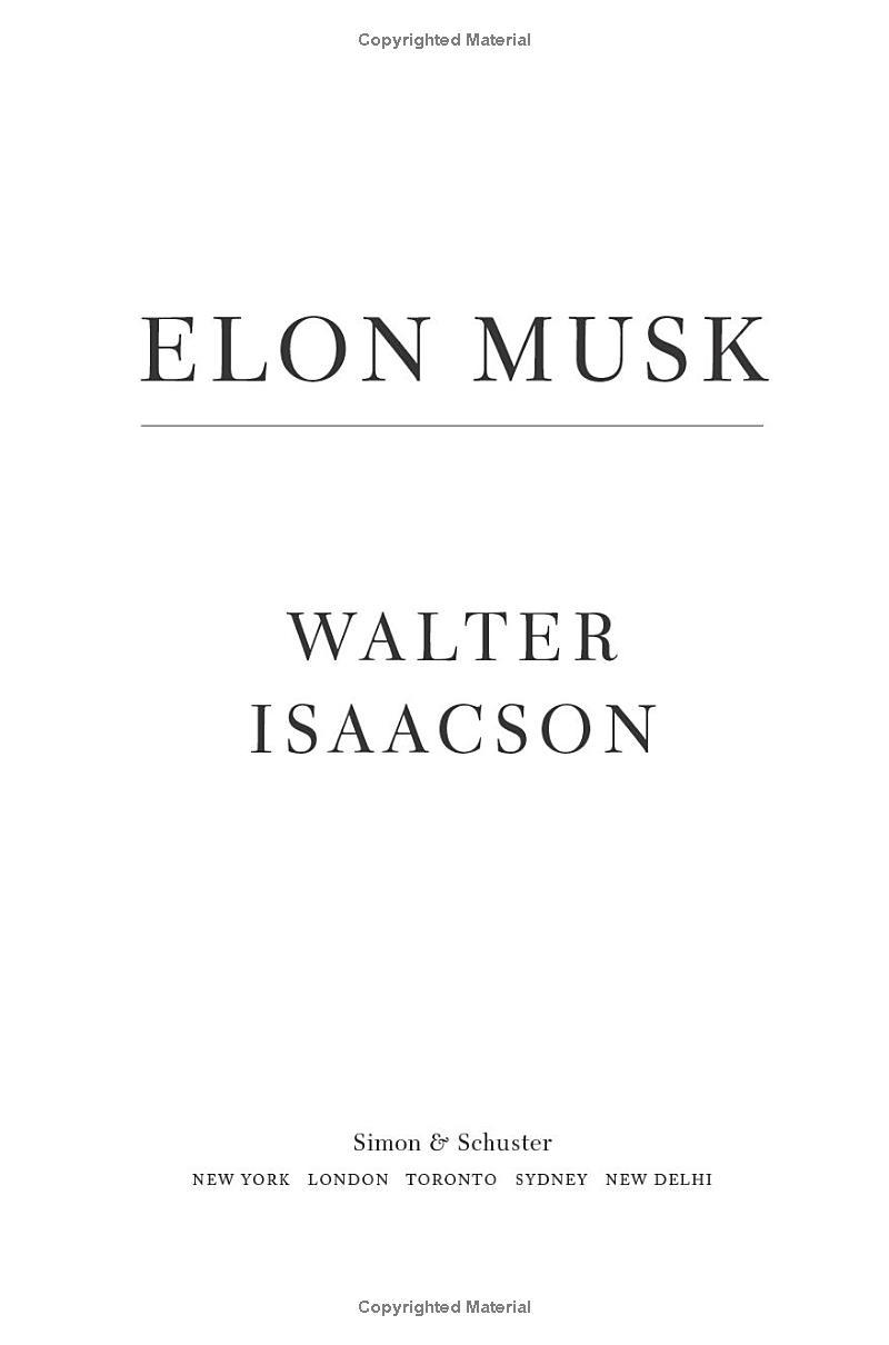 Elon Musk (Hardcover)