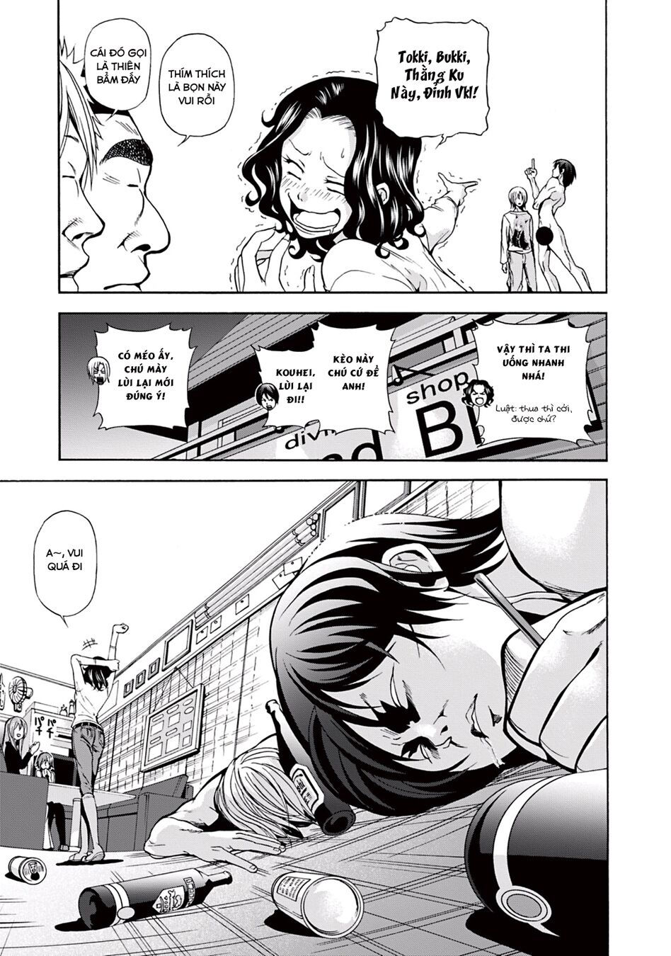 cô gái thích lặn - grand blue chapter 6 33