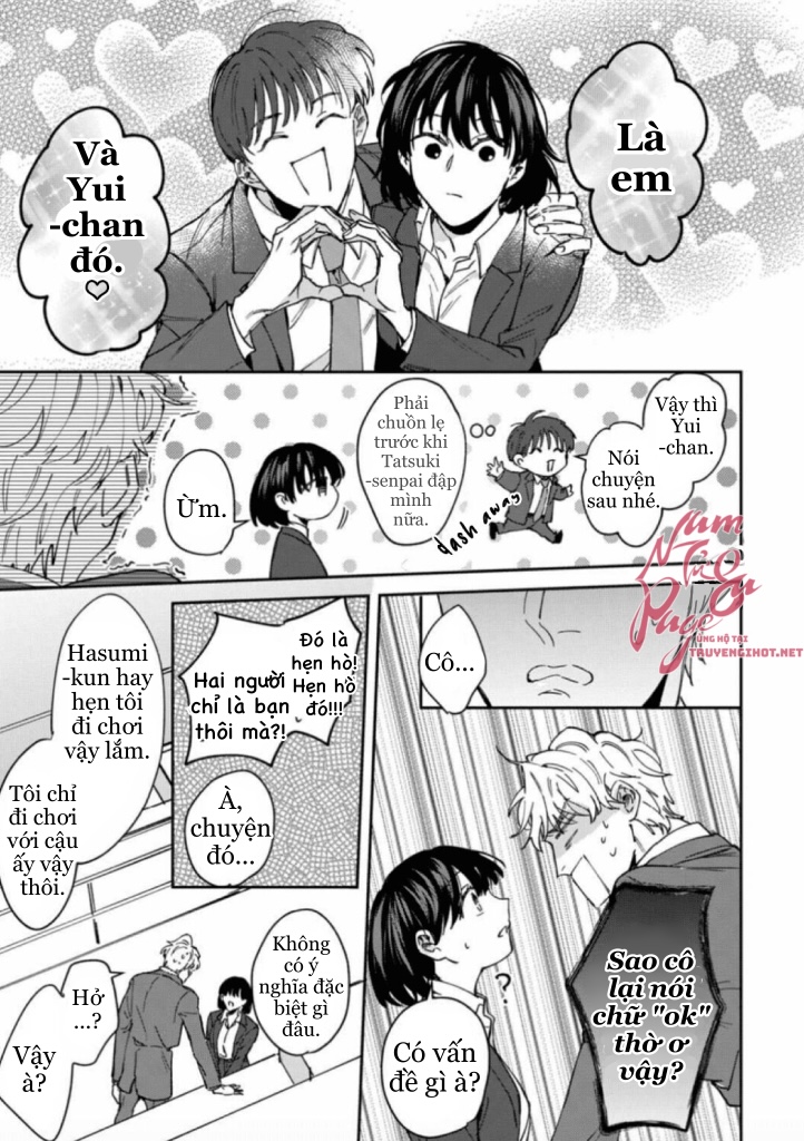 tôi không thể chỉ biết yêu thôi - cấp trên hay soi mói và cấp dưới nghiện mùi chapter 7.1 21