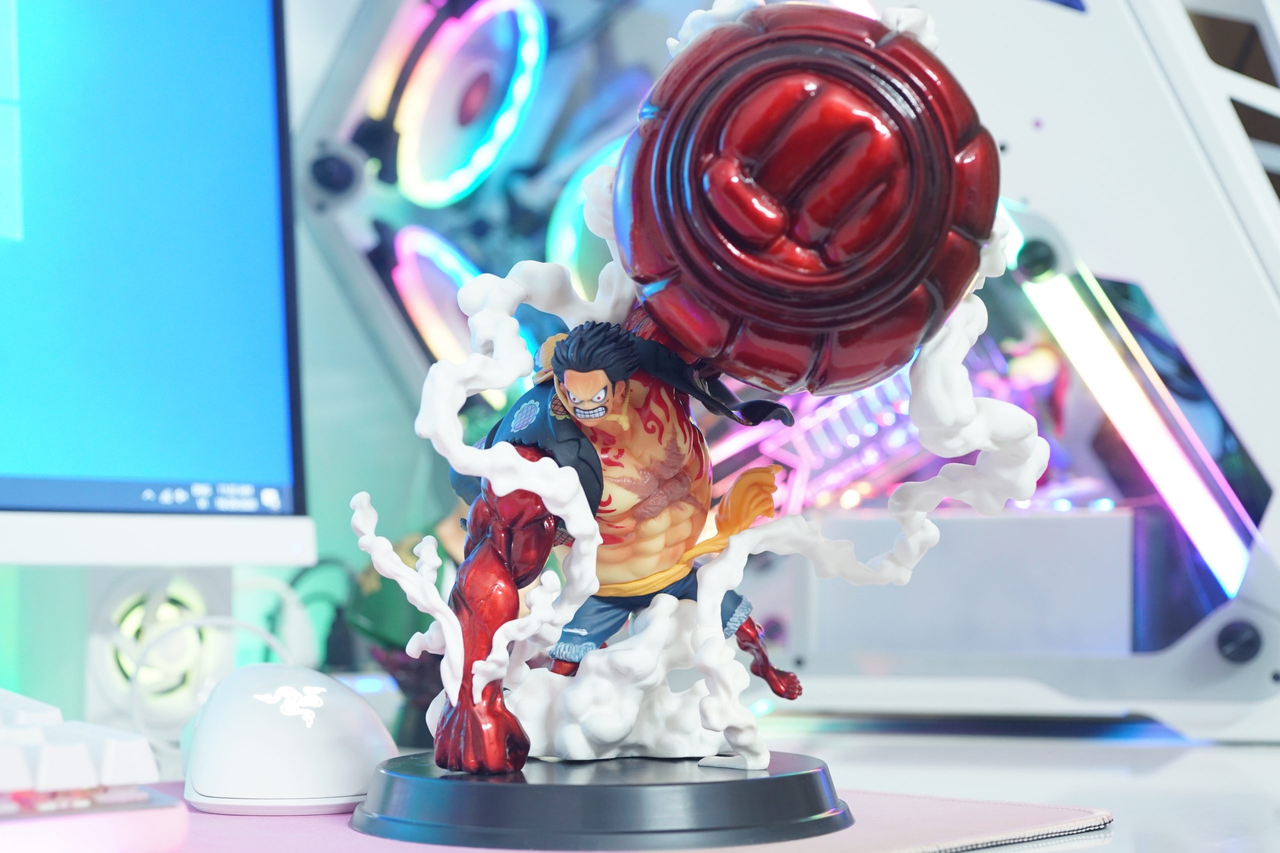 MÔ HÌNH LUFFY GEAR 4 SNAKE MAN SIZE M 25CM HÀNG CAO CẤP