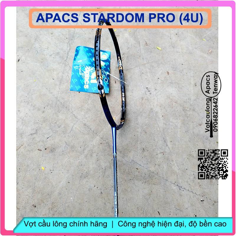 Vợt cầu lông Apacs Stardom Pro - 4U| Huyền thoại tuyển England, vợt 4U cân bằng, chất liệu cao cấp