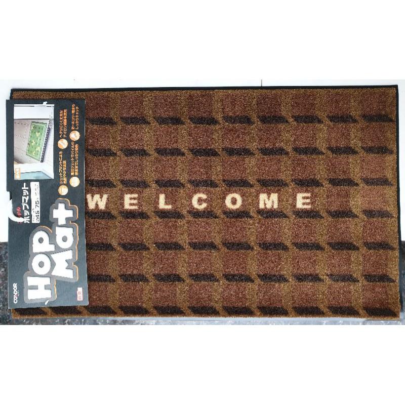 THẢM DOORMAT WELCOME HOPMAT CHUYÊN GIA LẤY BUI ĐẤT SIZE LỚN 60X90CM CONDOR