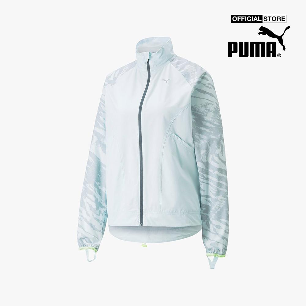 PUMA - Áo khoác thể thao nữ tay dài cổ trụ Ultraweave S Marathon 521387