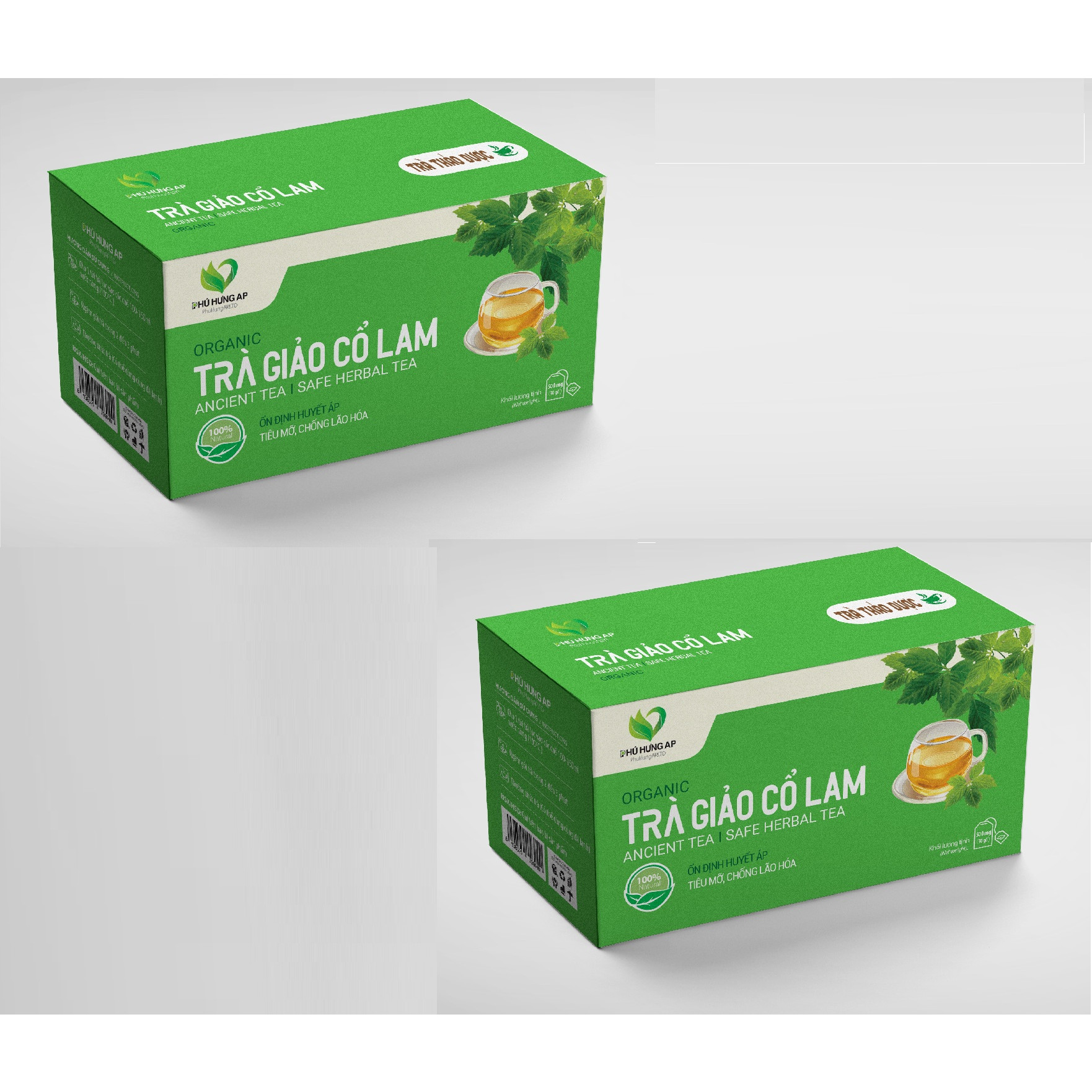 Bộ 2 hộp Trà Giảo Cổ Lam Phú Hưng AP