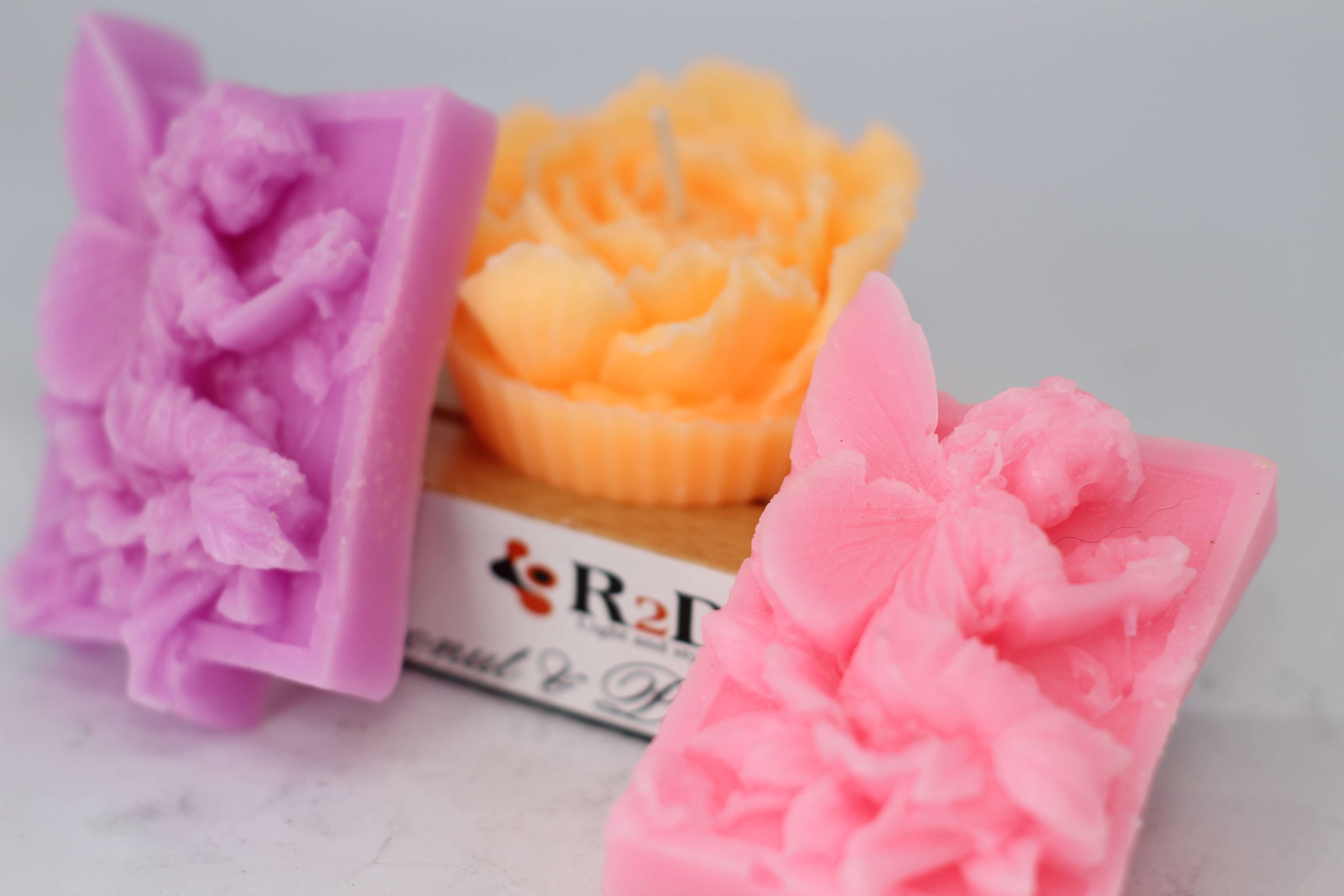 Bộ Gift Set Nến Thiên Thần, Đến Từ Thương Hiệu R2D,  Làm Từ Nguyên Liệu Tự Nhiên, Lành Tính.