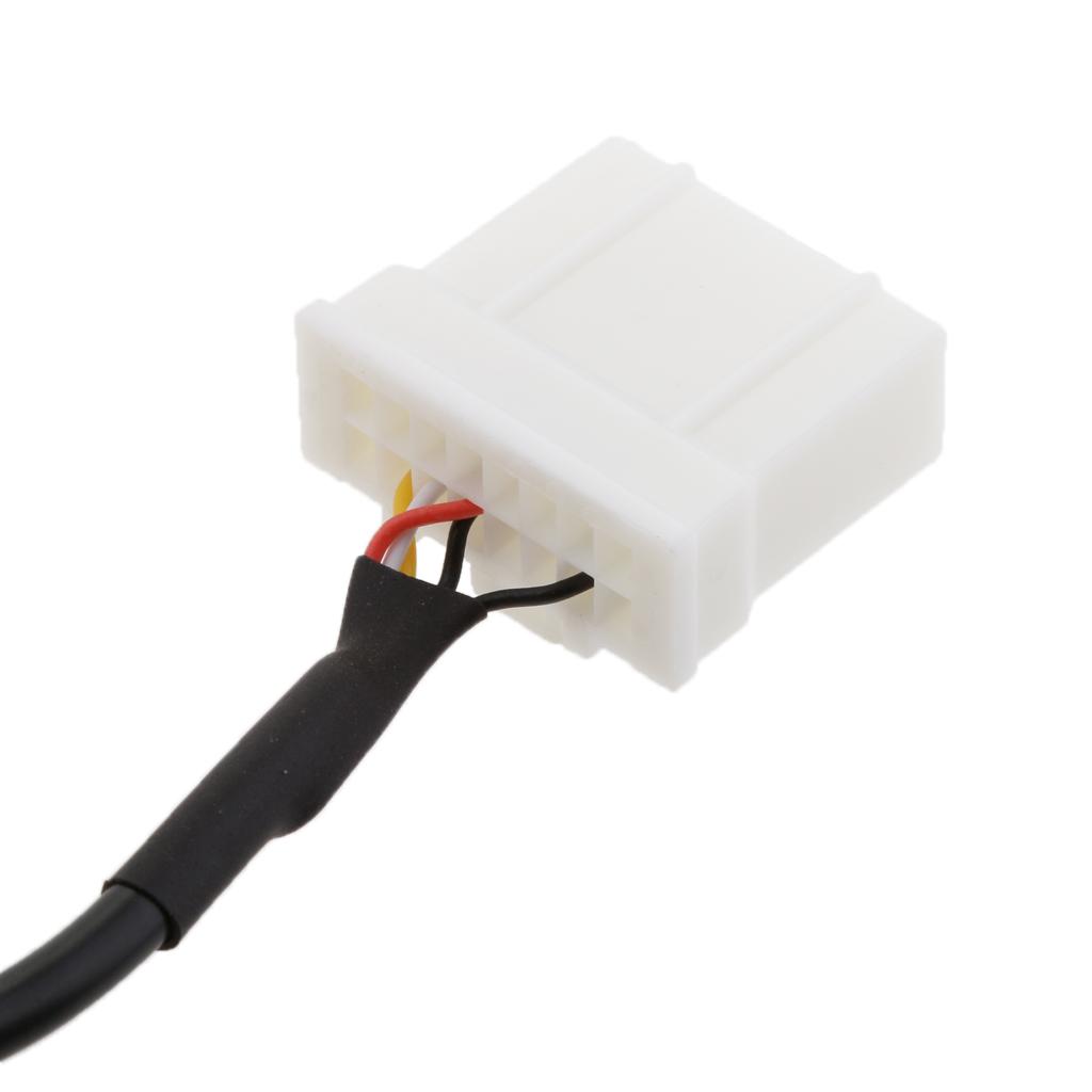 Car 3.5mm AUX Audio Input Female Adapter Cable For Mazda 2 3 5 6 MX5 RX8