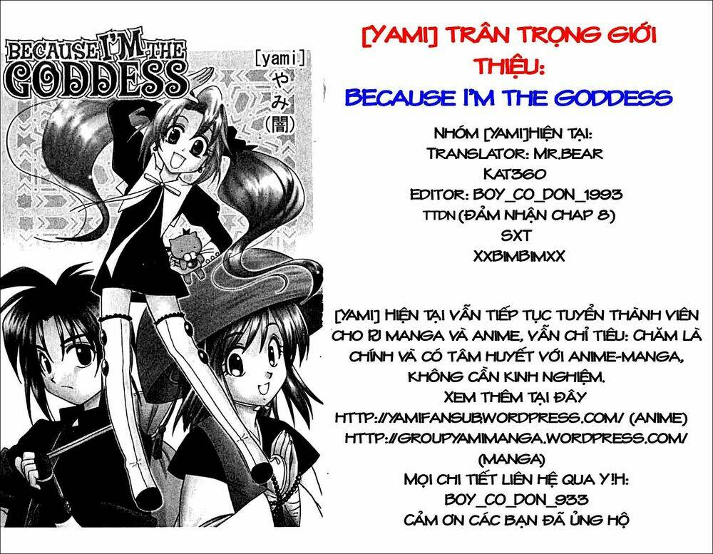 because i'm the goddess chapter 8 1
