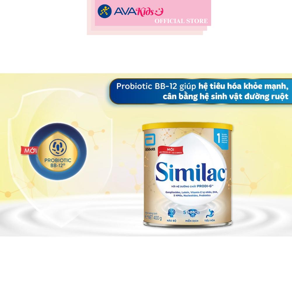Sữa bột Similac 5G số 1 400g (0 - 6 tháng)