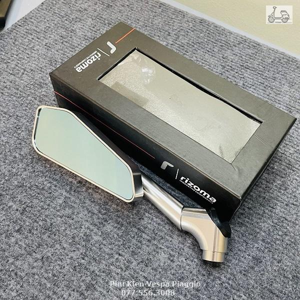 Gương Rizoma 744 Hàng CNC Cao Cấp Gắn Honda Vespa Yamaha