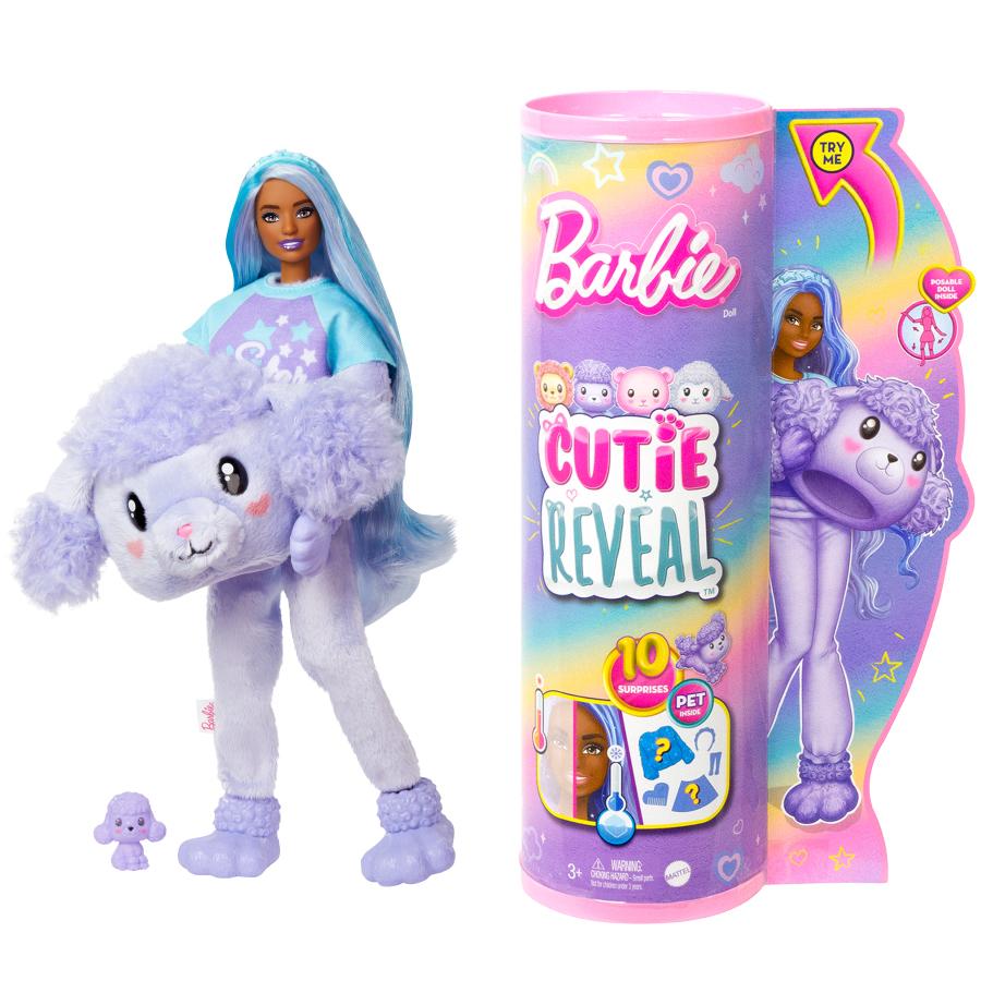 Đồ Chơi Búp Bê Barbie Cutie Reveal - Poodle BARBIE HKR05/HKR02