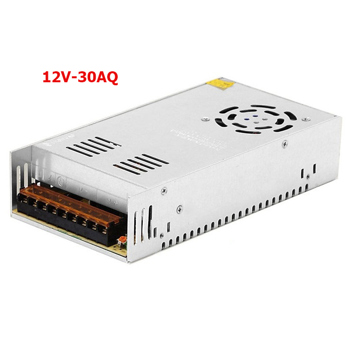 Combo 5 Nguồn tổ ong biến thế đổi điện 220V ra 12V 30A 360W
