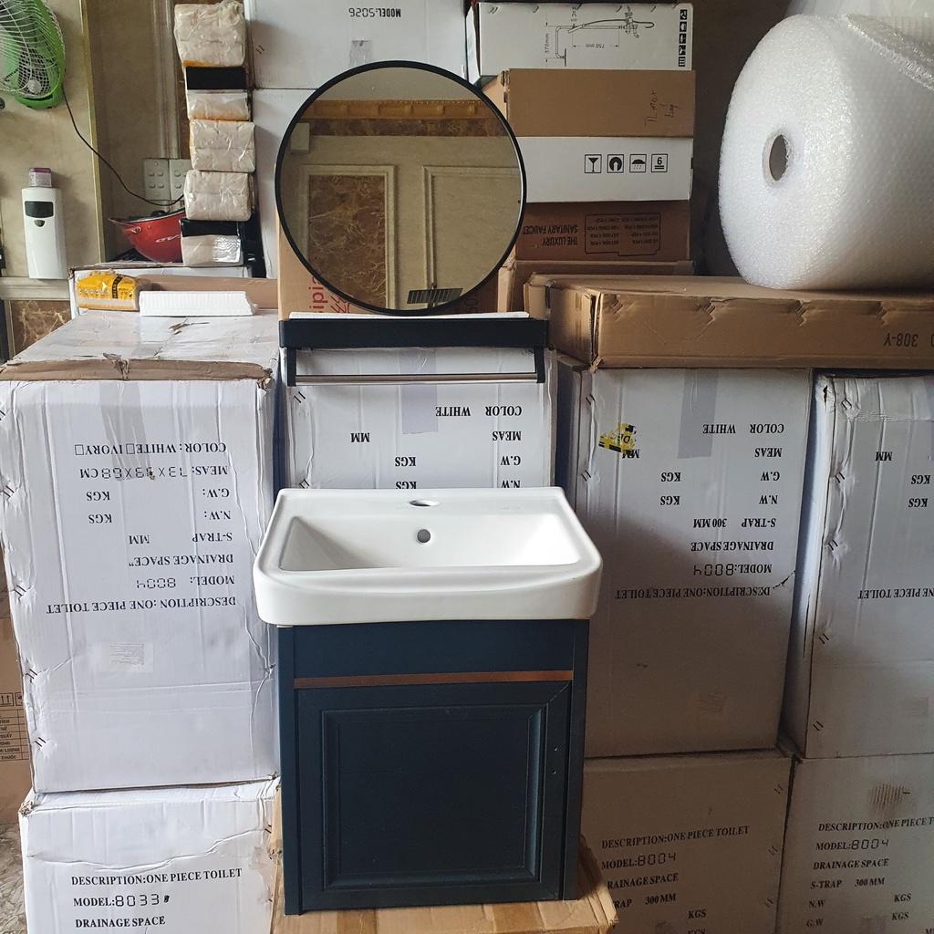 Combo Tủ Lavabo Chất Liệu Nhôm Cao Cấp Thiết Kế Nhỏ Gọn