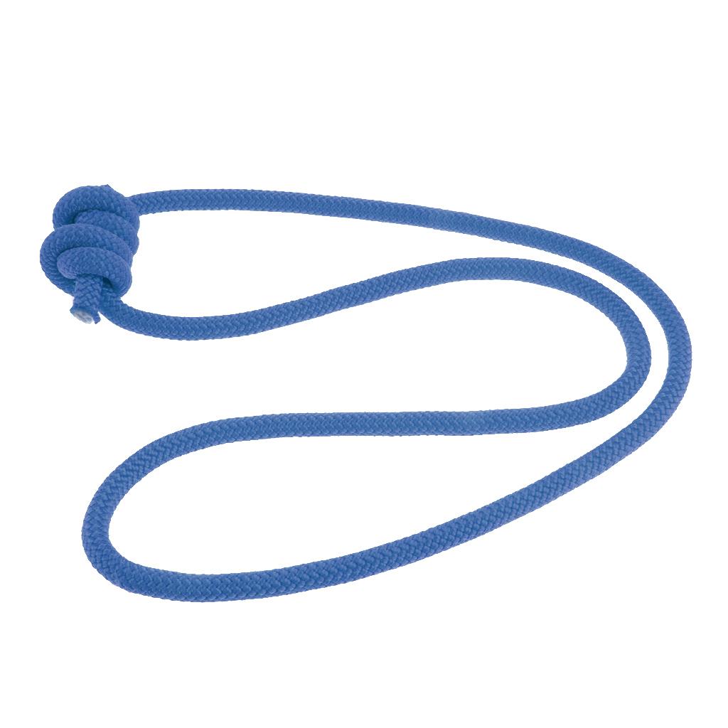 2x6mm Heat Resistant Rock Climbing Knotted Pre-sewn Prusik Cord Blue
