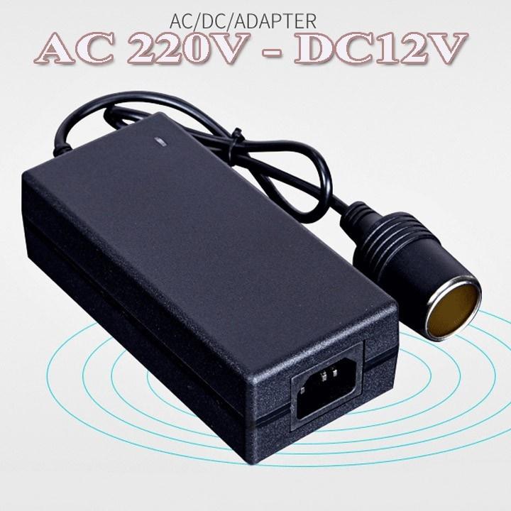 Bộ chuyển đổi nguồn điện 220V sang tẩu 12V cao cấp