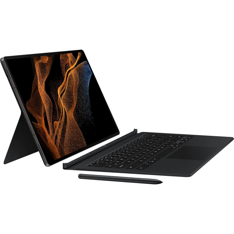 Bao Da kèm bàn phím Samsung Galaxy Tab S8 Ultra Keyboard Cover - Hàng Chính Hãng