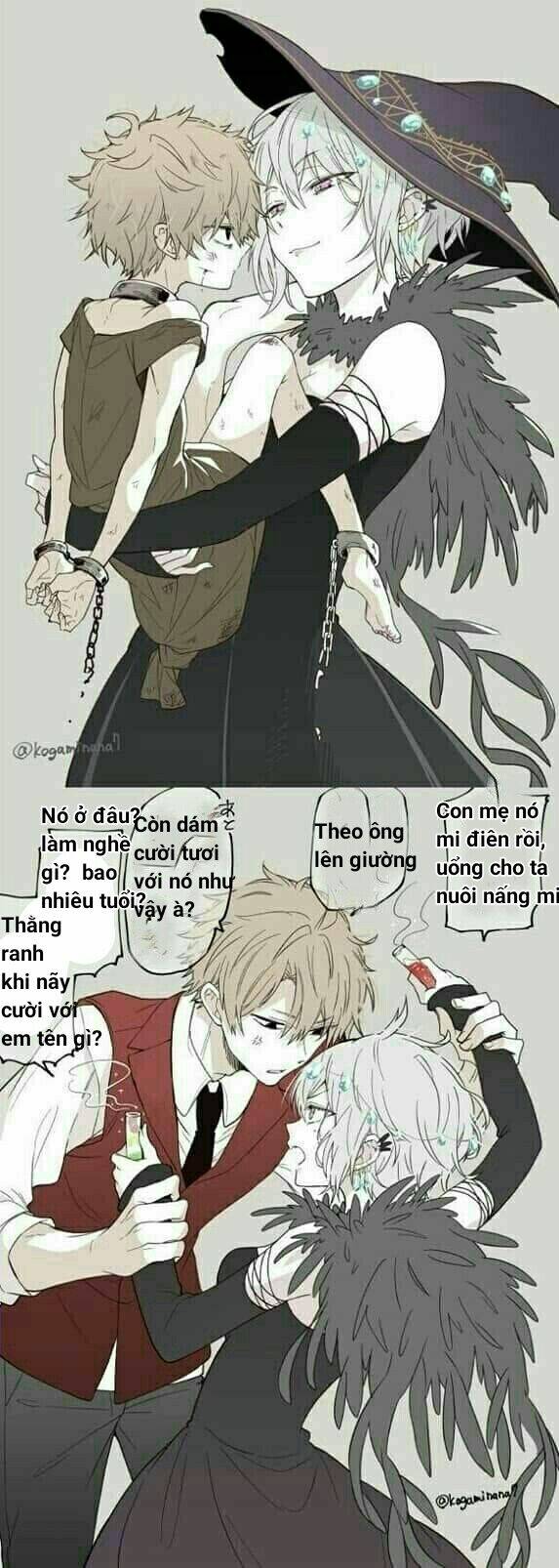 tổng hợp ảnh chế one shot phù thủy và đứa trẻ chapter 2 3