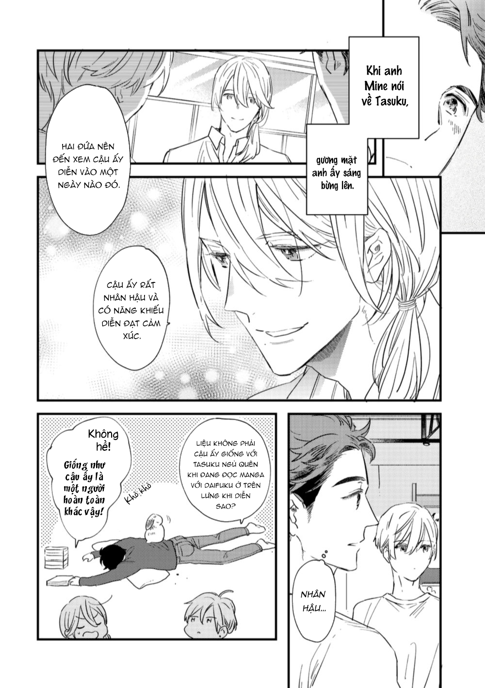 đóa hoa dại đơn côi giữa thiên hà chapter 4 8