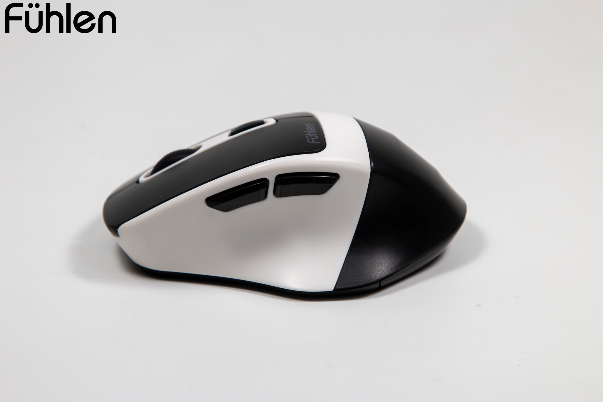 Chuột không dây Silent Fuhlen M53s Công thái học, Pin trâu, siêu nhạy, Tặng kèm pin, BH 2 năm- Hàng chính hãng