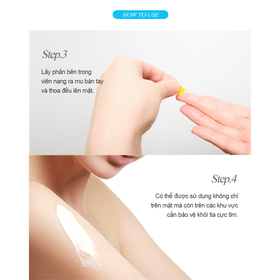 Kem chống nắng dạng viên nang Kocostar Sunscreen Capsule Mask