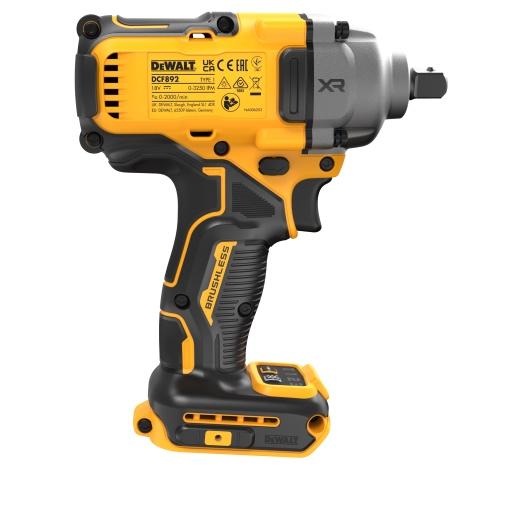 THÂN MÁY SIẾT BULONG 18V-20V MAX DEWALT DCF892N NEW 2022 ( CHƯA KÈM PIN VÀ SẠC ) - CHÍNH HÃNG SKU DCF892