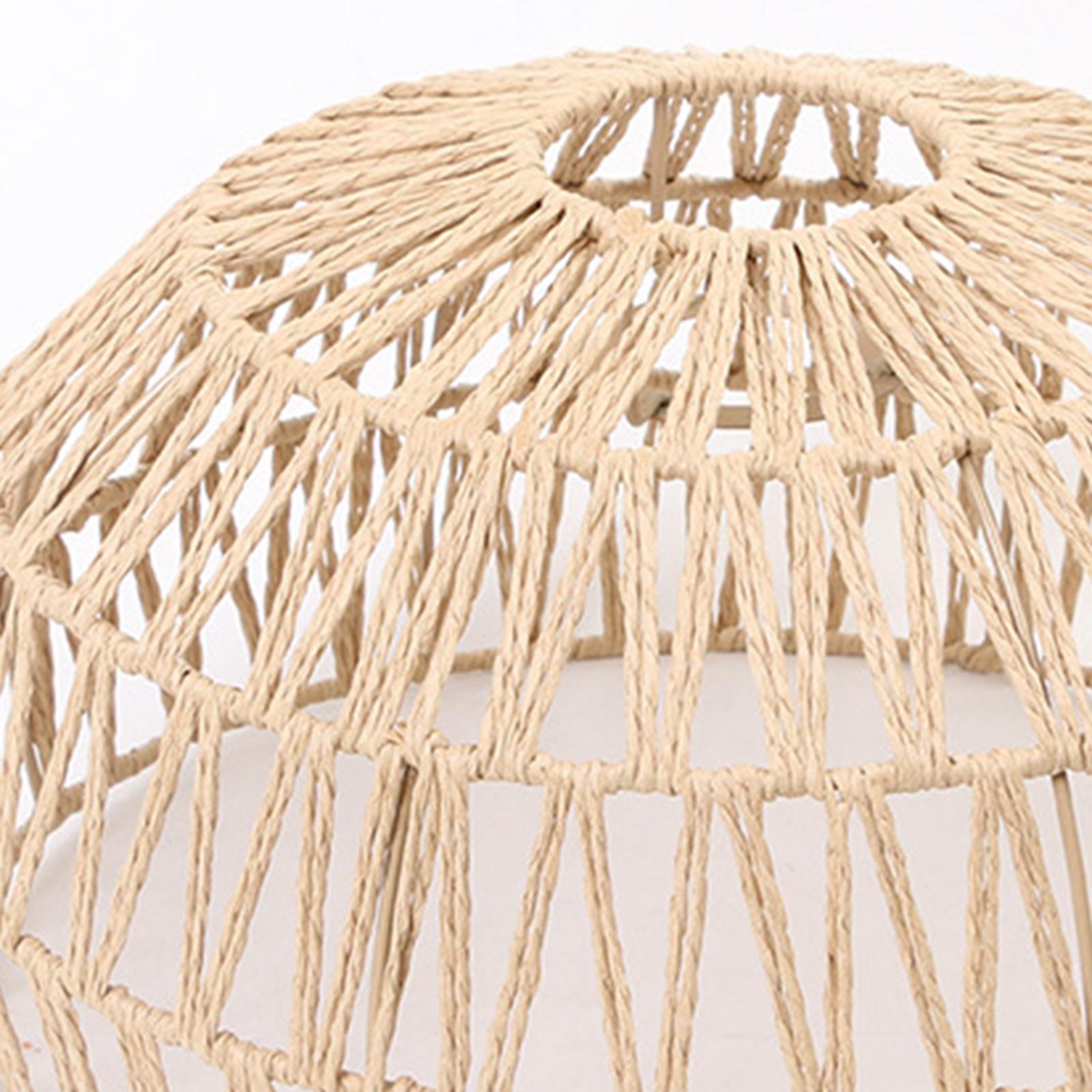 Pendant Lamp Shade Rattan Decoration Ceiling Light Shade for Restaurant