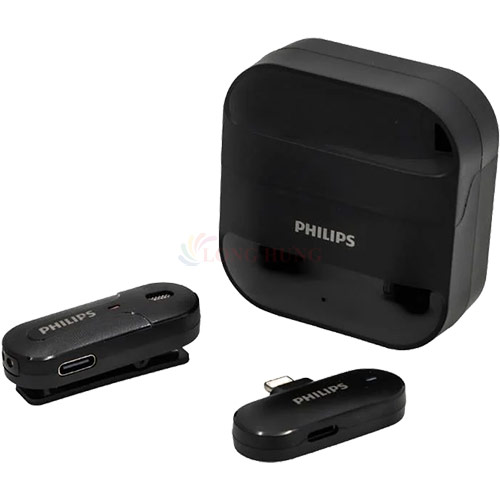Micro không dây Wireless Lavalier Philips 1 Micro DLM9001 - iP - Hàng chính hãng