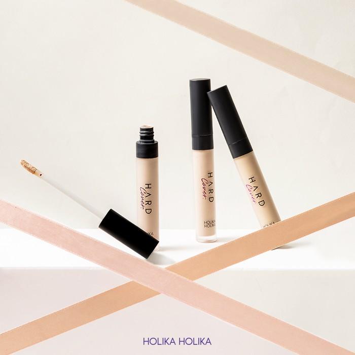 Che khuyết điểm dạng nước Holika Holika Hard Cover Liquid Concealer SPF30, PA++ màu 04 Honey 7g