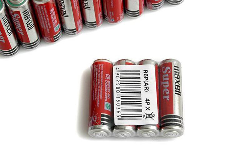 Bộ 8 Viên Pin Tiểu AA Maxell Super 1.5V (Đỏ)