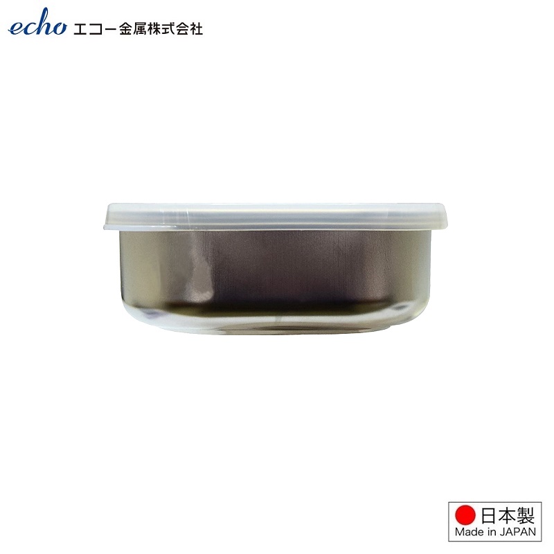 Hộp đựng thực phẩm inox có nắp đậy an toàn Echo hàng nội địa Nhật Bản