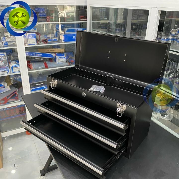 Thùng đồ nghề sắt 3 ngăn kéo STRONGER