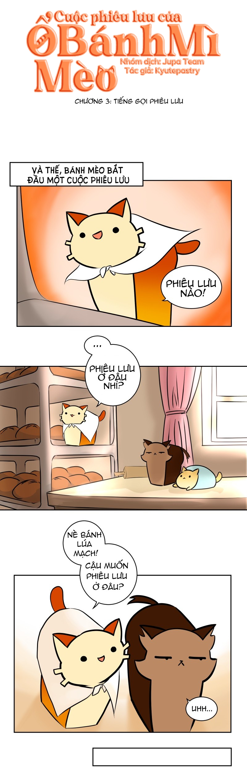 cuộc phiêu lưu của ổ bánh mì mèo chapter 3 2