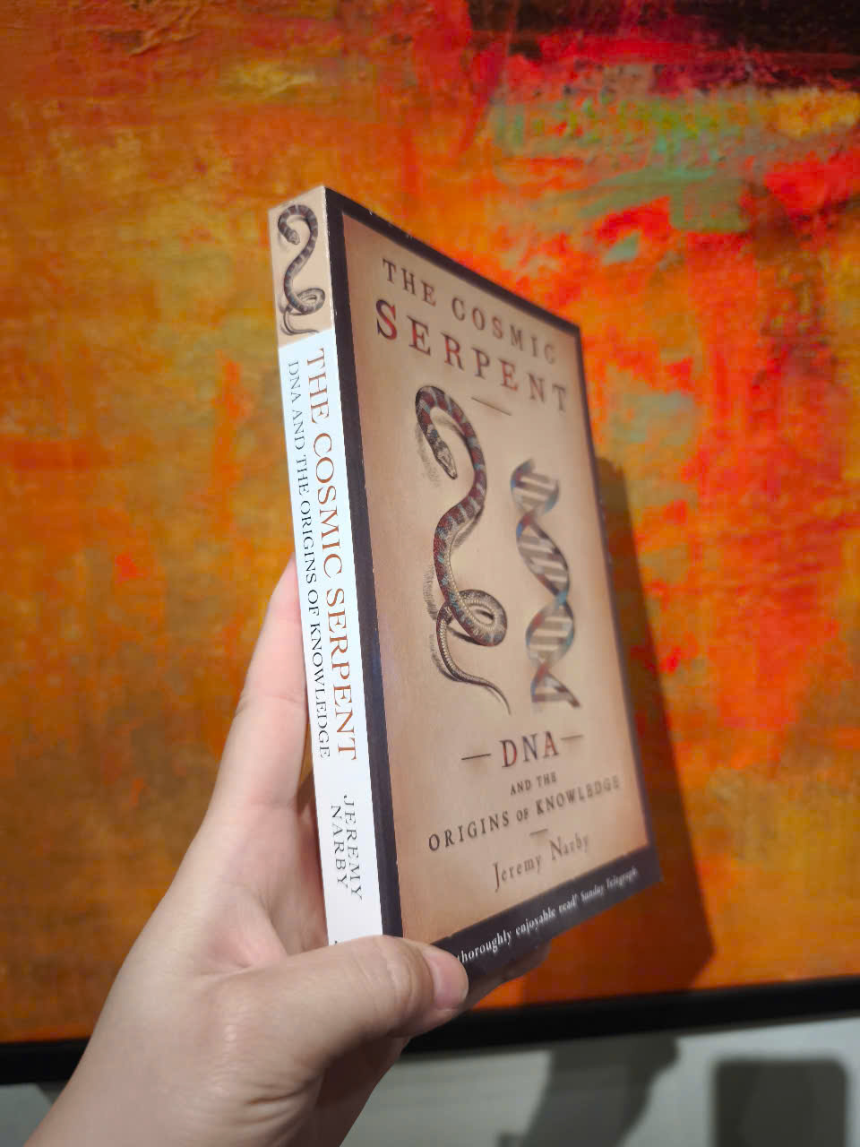 Sách - The Cosmic Serpent, DNA and the Origins of Knowledge by Jeremy Narby - Science / Nonfiction