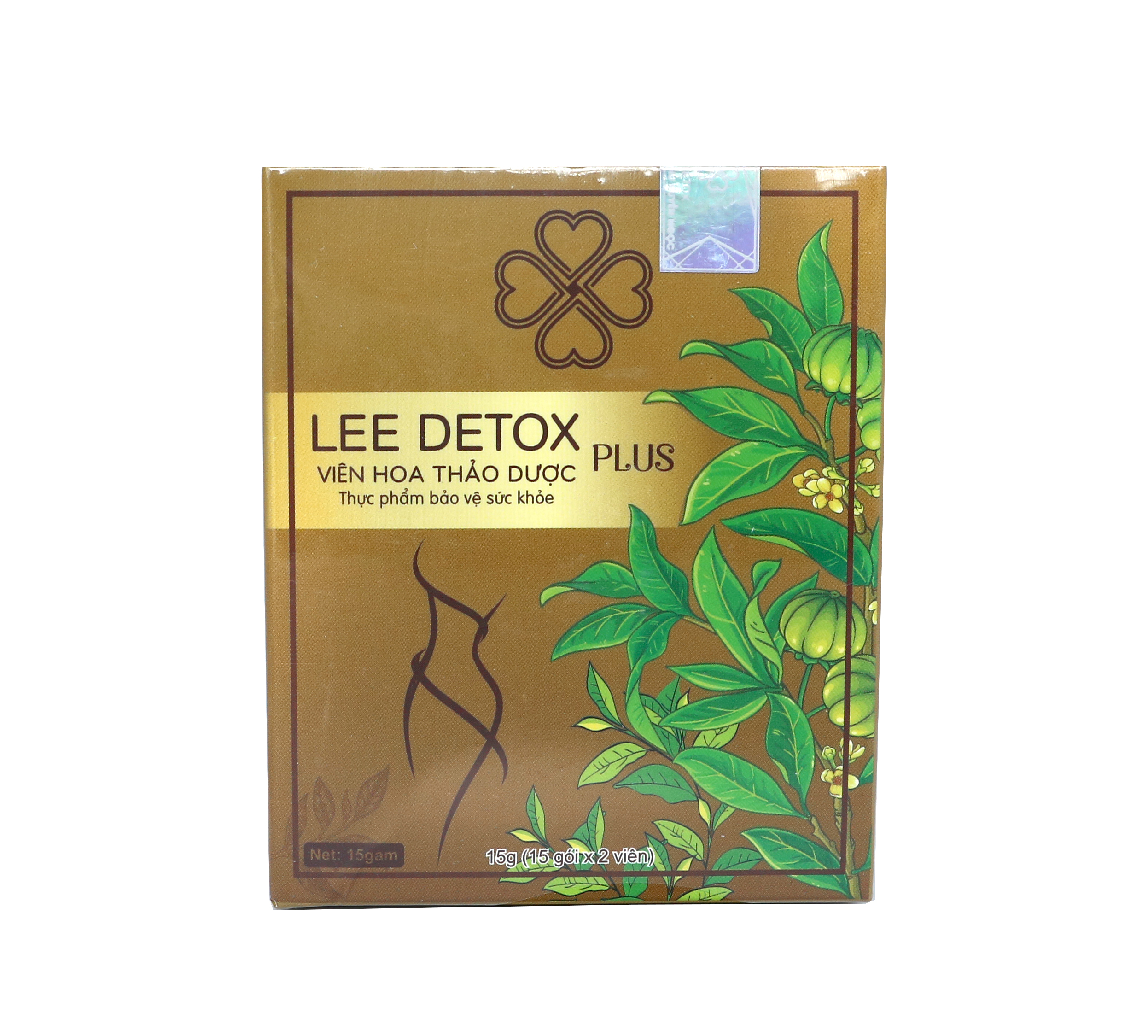 Trà Hoa Thảo Dược Hỗ Trợ Giảm Cân Lee Detox Plus (15 gói x 02 viên)