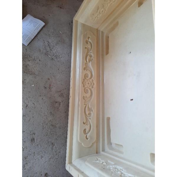 Khuôn đúc chậu chữ nhật 95x60 cao 25cm có lòng trong chất liệu nhựa abs dày dặn