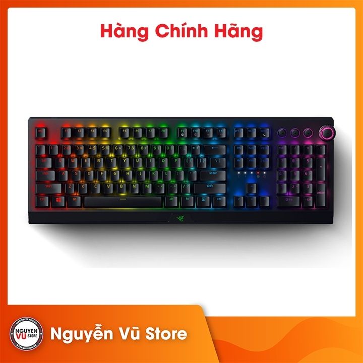 Bàn phím Razer BlackWidow V3 Pro-Wireless Mechanical-Green Switch_RZ03-03530100-R3M1- HÀNG CHÍNH HÃNG