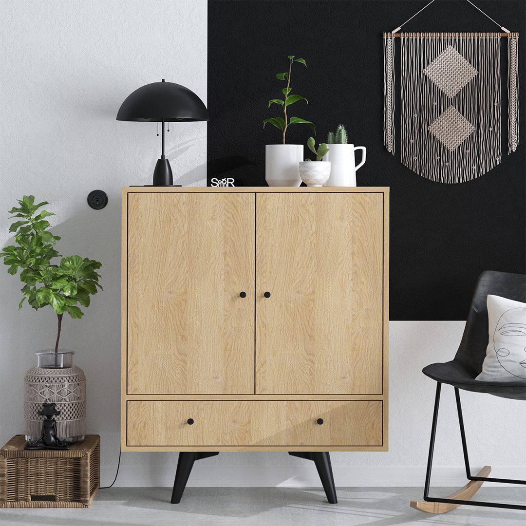 Bàn sảnh ra vào gỗ hiện đại SMLIFE Cosmo