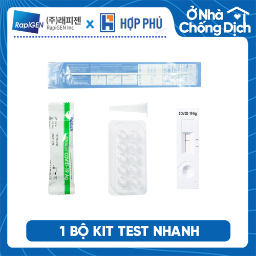 Bộ Kit Test - Xét Nghiệm Nhanh COVID-19 Ag BioCredit- Hàn Quốc (1 Bộ Lẻ)