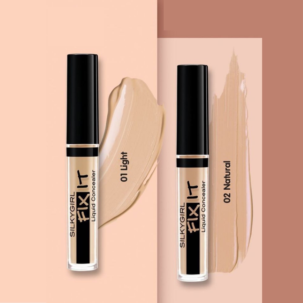 Kem Che Khuyết Điểm Dạng Lỏng Silkygirl Fix It Liquid Concealer 2ml