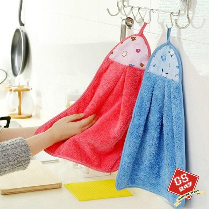 KHĂN LAU TAY NHÀ BẾP SIÊU THẤM NƯỚC, KHĂN LAU TAY COTTON