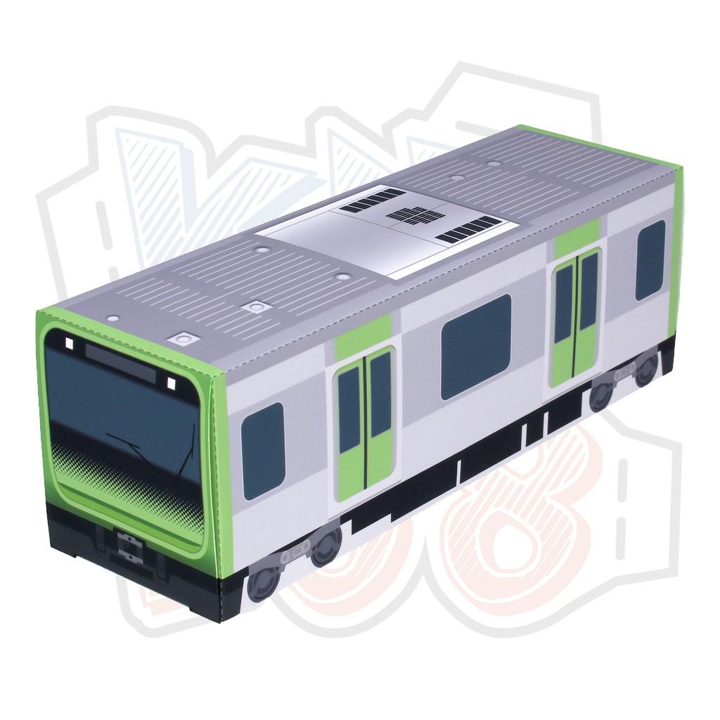 Mô hình giấy Xe tàu điện ngầm Nhật Bản Yamanote Line - E235