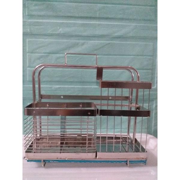 Kệ để dao thớt bằng inox không han gỉ để được mọi vị trí